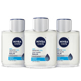 NIVEA MEN Sensitive Cool Post Shave Balm, Enriched with Chamomile and Seaweed Extracts, Alcohol Free After Shave Balm for Men, 3.3 Fl Oz Bottle