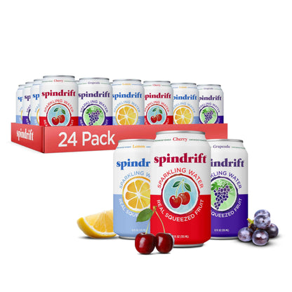 Spindrift Flavor Variety,12 Fl Oz
