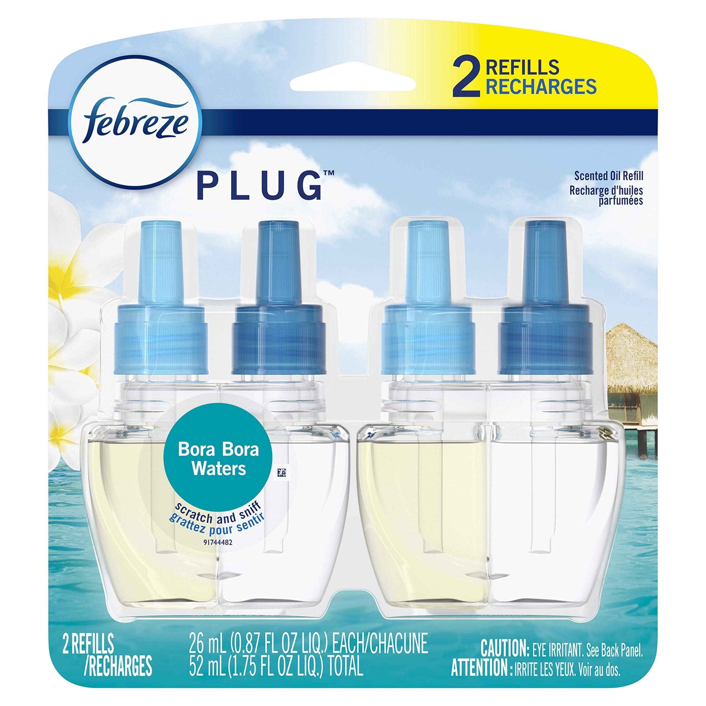 Febreze Odor-Fighting Fade Defy PLUG Air Freshener Refill
