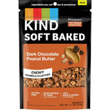 KIND Soft Baked Granola, Dark Chocolate Peanut Butter, Healthy Snacks, Gluten Free, 100% Whole Grains, 5g Protein, 11oz, 1 Count