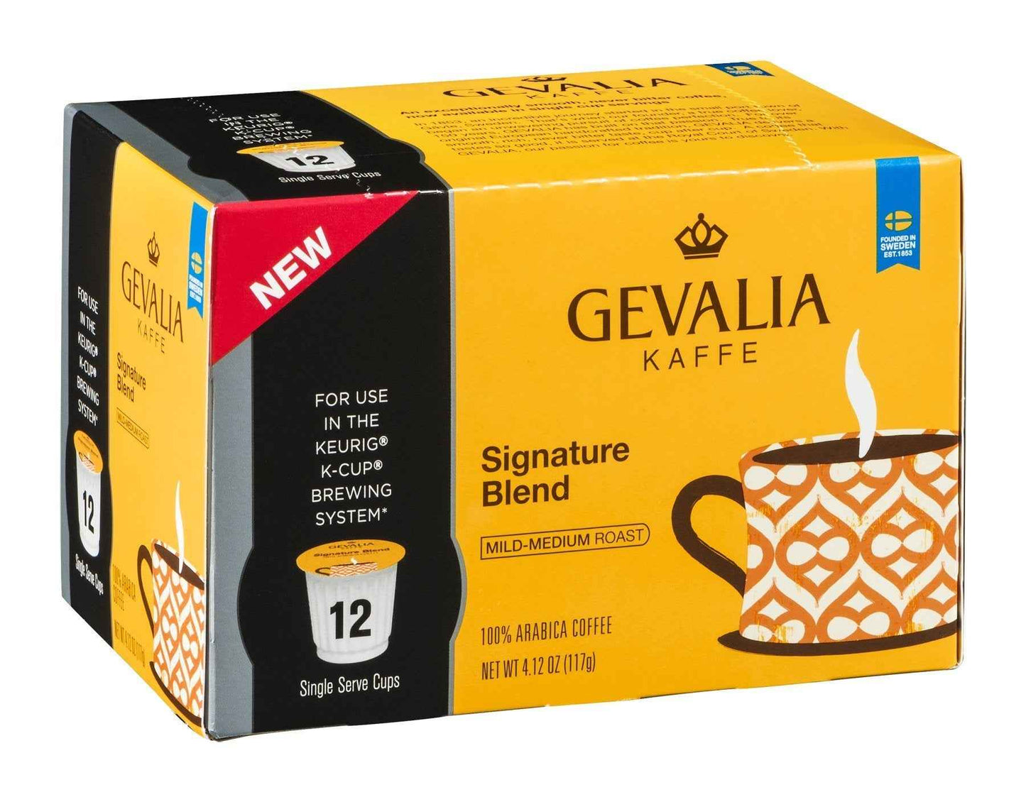 Gevalia Blend Mild Light Roast K-Cup Coffee Pods