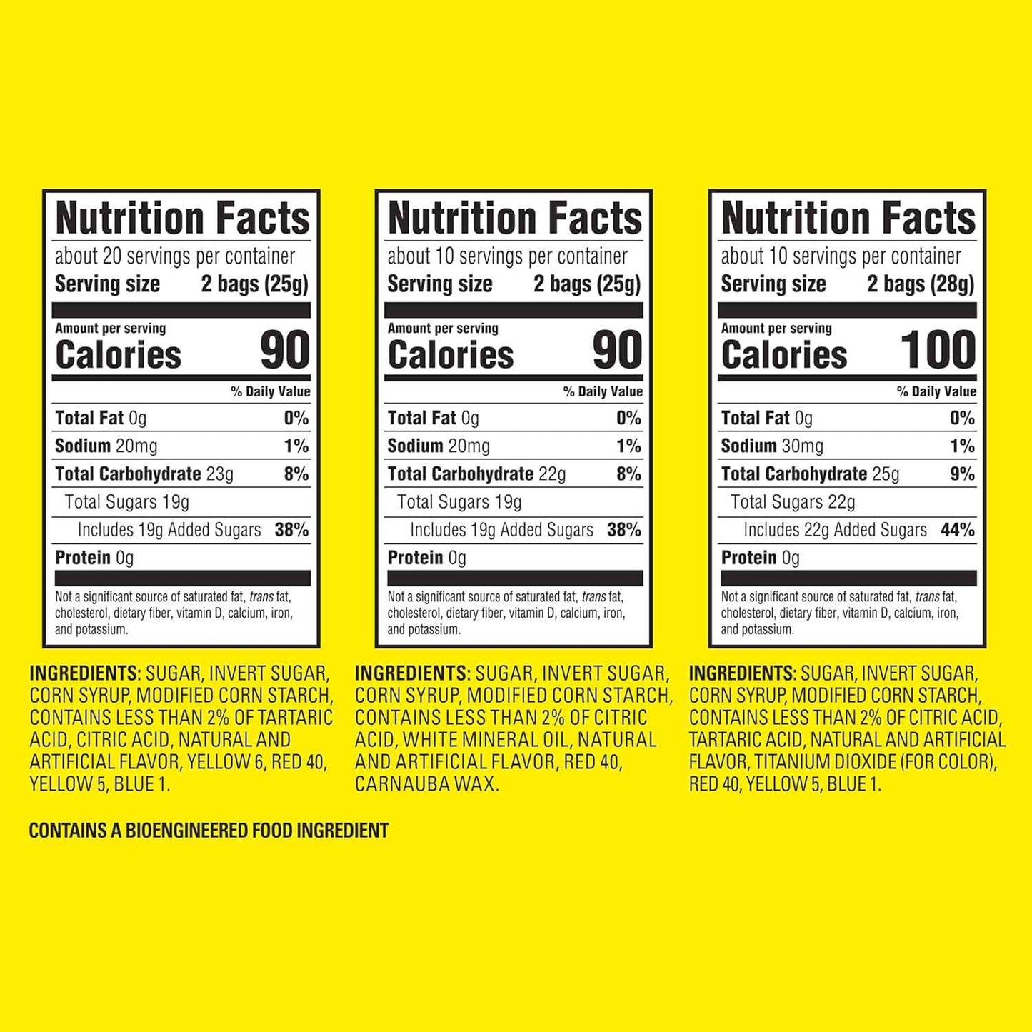 SOUR PATCH KIDS and SWEDISH FISH Mini Soft & Chewy Candy Variety Pack, Bulk Candy, 80 Treat-Size Snack Packs