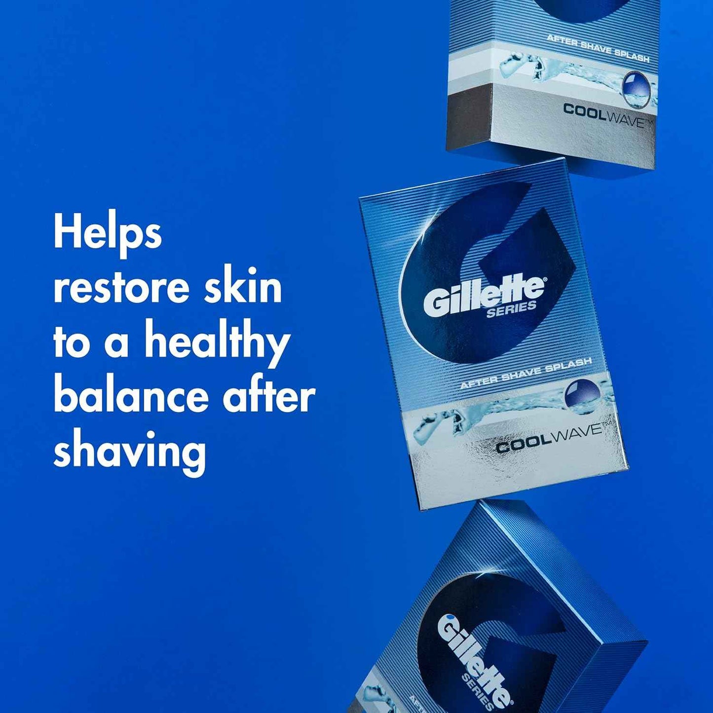 Gillette Series Cool Wave After Shave, Aftershave for Men, After Shave Cologne Men, 3.3 fl oz, 100 ml, After Shave Lotion for Men, Post Shave Balm Men, Aftershave, Mens Aftershave, Aftershave Balm