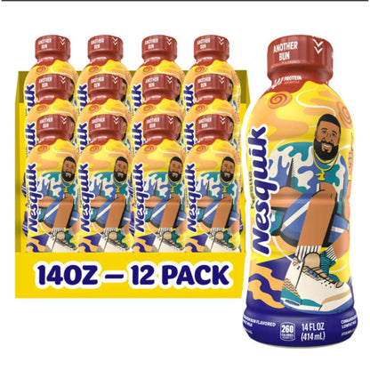 Nesquik Chocolate Lowfat Milk Ready to Drink 12 Pack of 8 fl oz (Packaging May Vary)