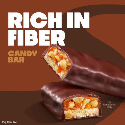 Quest Nutrition Protein Bar, Peanutty Caramel Flavor, 15g Protein, 2g Sugar, Low Sugar, Gluten Free, 12 Count