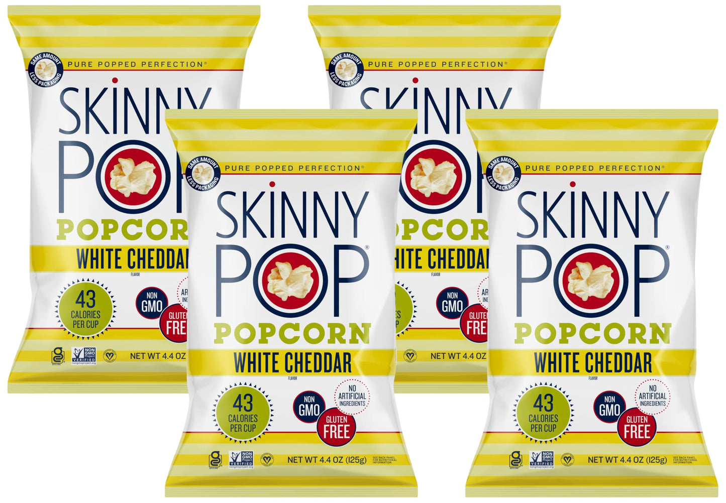 White Cheddar - 4.4 Ounce (Pack of 4)
