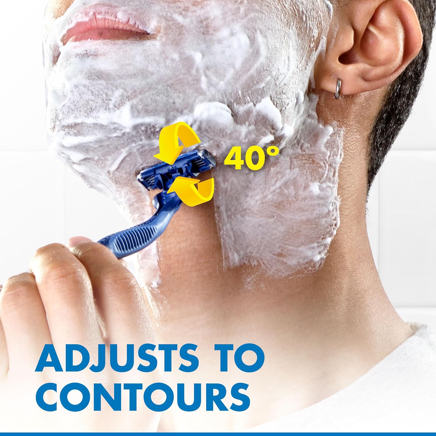 Gillette_Sensor3_Comfort_Men's_Disposable_Razors,_12_Razors