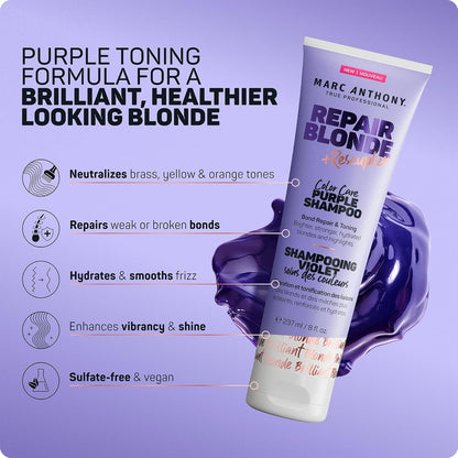 Marc_Anthony_Bond_Repair_Purple_Hair_Shampoo_for_Blonde_&_Grey_Hair,_Blonde_Repair_-_Color-Safe_Toning_Hair_Shampoo_Neutralizes_Yellow,_Brassy_Tones_&_Repairs_Weak_Broken_Bonds