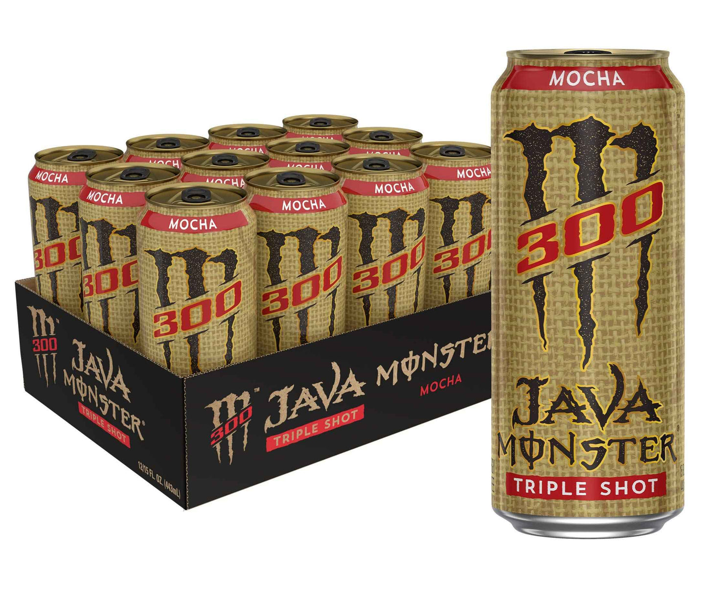 Java Monster, Coffee + Energy Drink, 15 Ounce