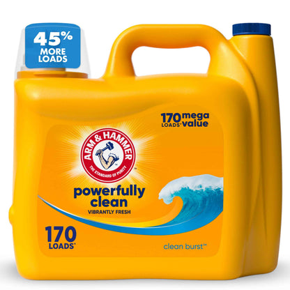 ARM & HAMMER Liquid Laundry Detergent, Clean Burst Fresh