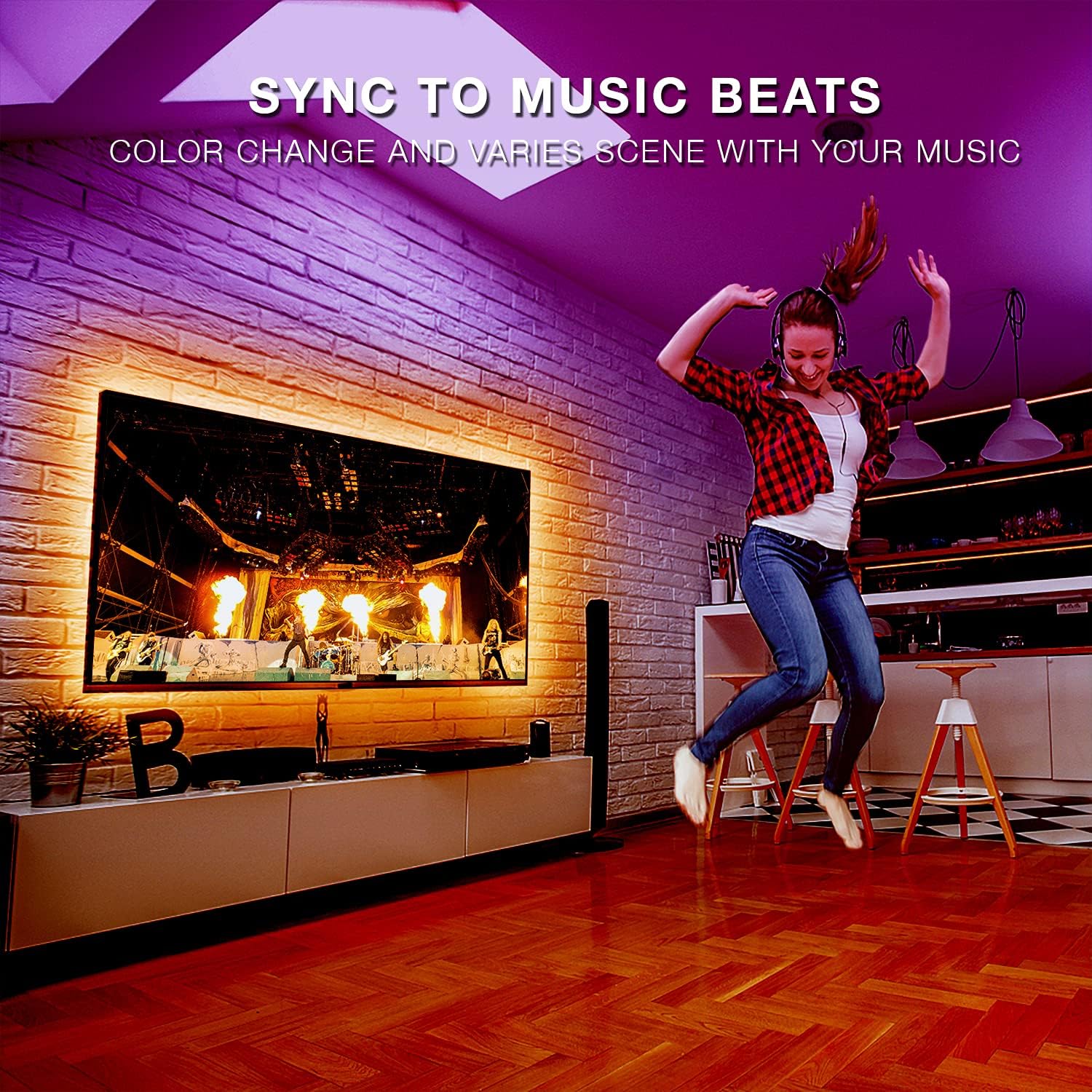 LED_Lights_for_TV_65_Inch,_TV_Led_Backlight,9.8ft/10ft/12.5ft/15ft/16.4ft/20ft_Led_TV_Lights,_USB_Led_Strip_Lights_for_TV_with_Remote,_Room_Led_Lights_for_Bedroom_Bluetooth,_HDTV_Mood_Lighting,_Gaming_Room_Decor