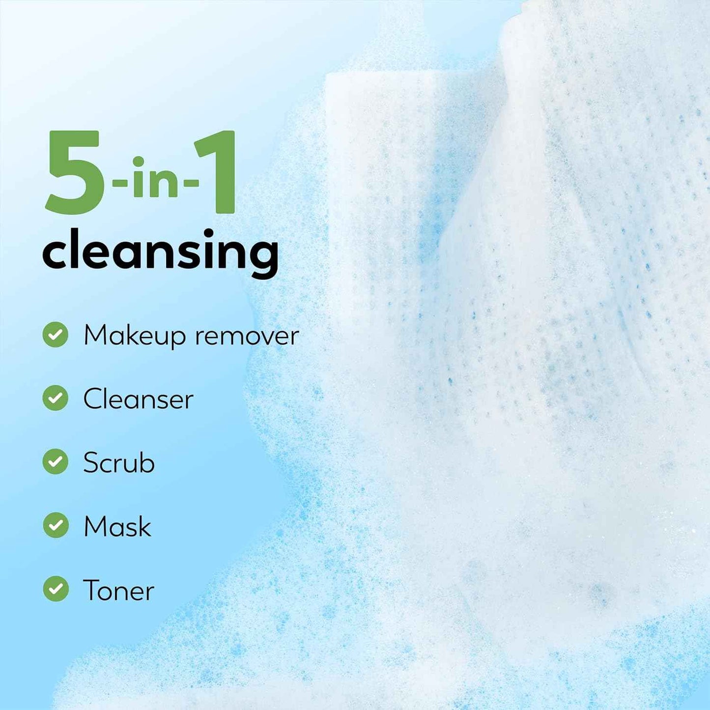 Olay Eye Makeup Remover Wipes, Daily Facials Gentle Face Cleanser for Sensitive Skin, Alcohol and Fragrance Free, Soft Face Wash Towels, Travel Essentials for Women, Dry Cloths