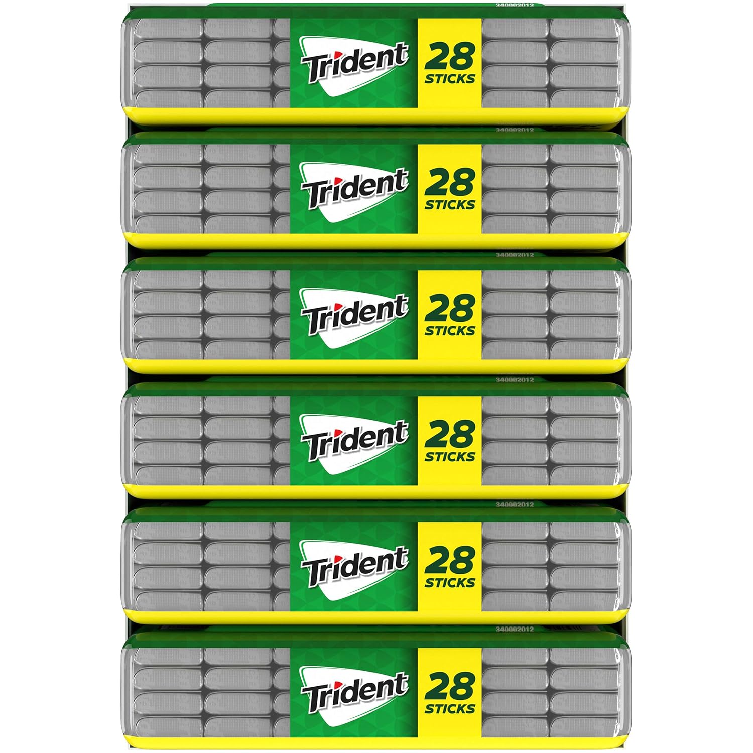 Trident_Spearmint_Sugar-Free_Chewing_Gum,_6_Pocket_Packs_of_28_Pieces_(168_Total_Pieces)