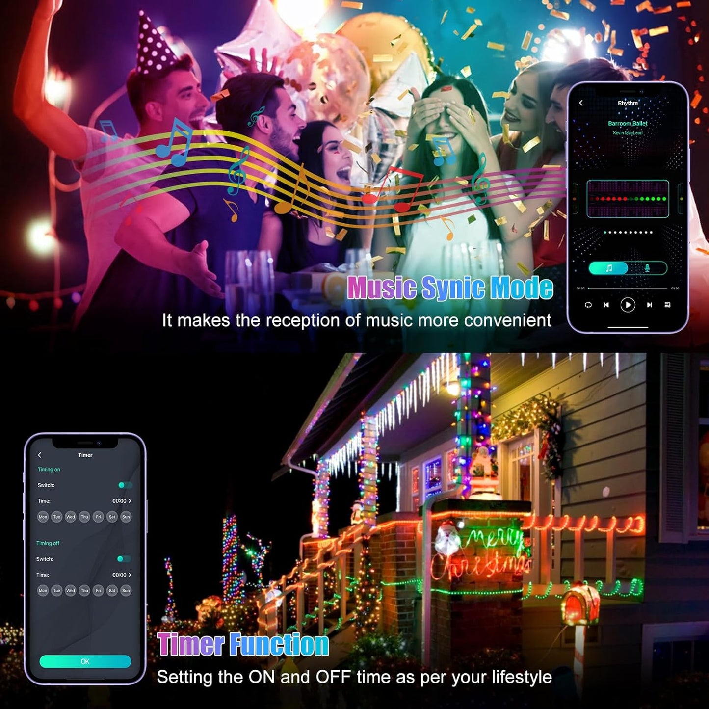 Fairy_Lights_66FT/20M,_[APP_&_Remote_Control]_200_LEDs_RGB_Smart_IC_Multicolor_String_Lights_Indoor,_Music/Voice_Sync_Color_Changing,_IP65_Waterproof_String_Lights_for_Bedroom,_Party,_DIY