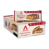 Atkins High Protein Bar, High Fiber Snack , 16g Protein, 1g Sugar, 4g Net Carb, Protein Snack