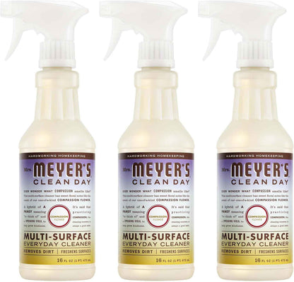 MRS. MEYER'S CLEAN DAY Multi-Surface Everyday Cleaner, Compassion Flower Scent, 16 Fl Oz Bottle