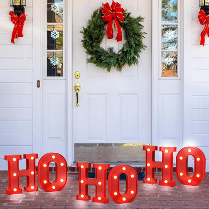 VIHOSE_Christmas_LED_Letter_Lights_Sign_Table_Indoor_Decoration_Light_up_Letters_Battery_Powered_Letter_for_Home_Bar_Christmas_Party_Bedroom_Tabletop_Indoor_Decoration_Gift_(HOHOHO)