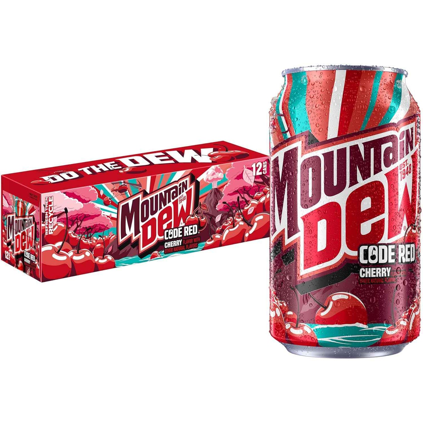 Mountain Dew, 12 Fl Oz Cans, 12 Pack