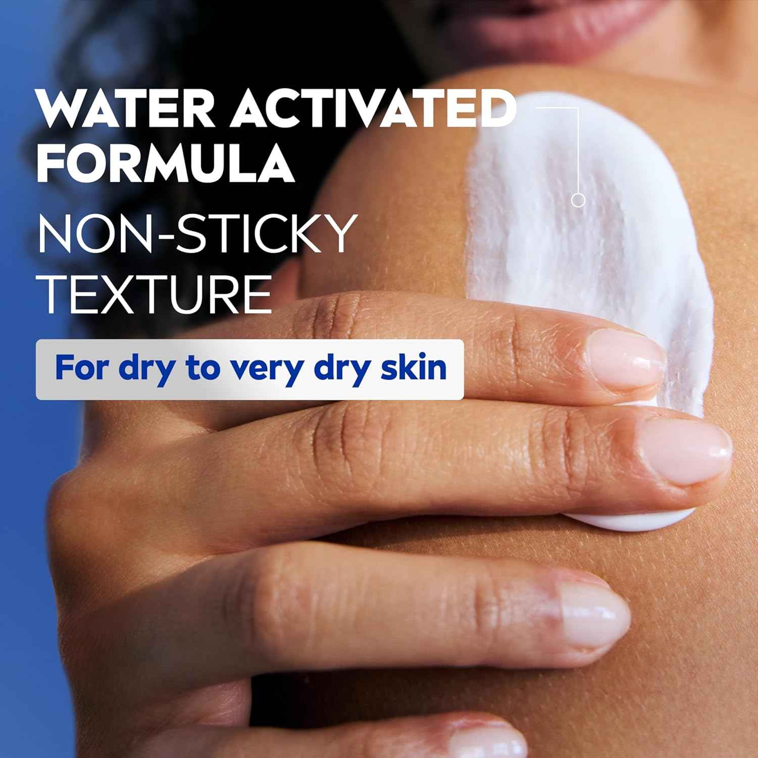 NIVEA Cocoa Butter In Shower Lotion, Water Activated In Shower Moisturizer for Dry Skin to Very Dry Skin, 13.5 FL OZ Bottle