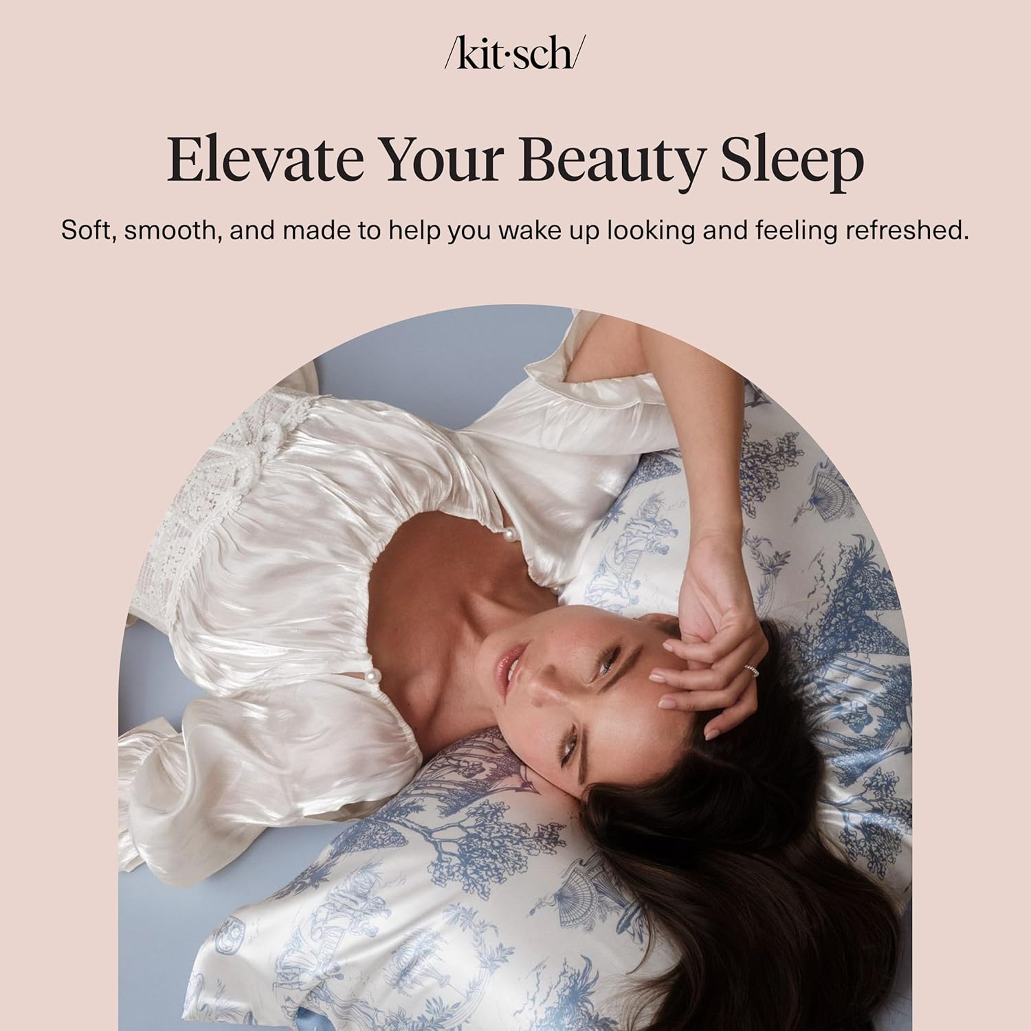 Bridgerton_x_Kitsch_Satin_Pillowcase_with_Zipper_for_Hair_&_Skin_-_Softer_Than_Silk_Pillow_Cases,_Smooth_Cooling_Pillow_Cover,_Wrinkle-Free,_Machine_Washable,_Standard_Size_(19x26)_-_Garden_Toile
