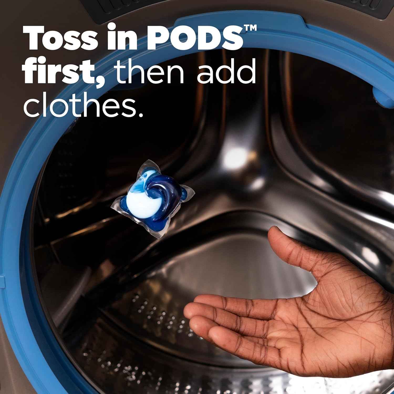 Tide Power Pods with Febreze Laundry Detergent Pacs, 45 Count, Botanical Rain Scent, All-Day Freshness