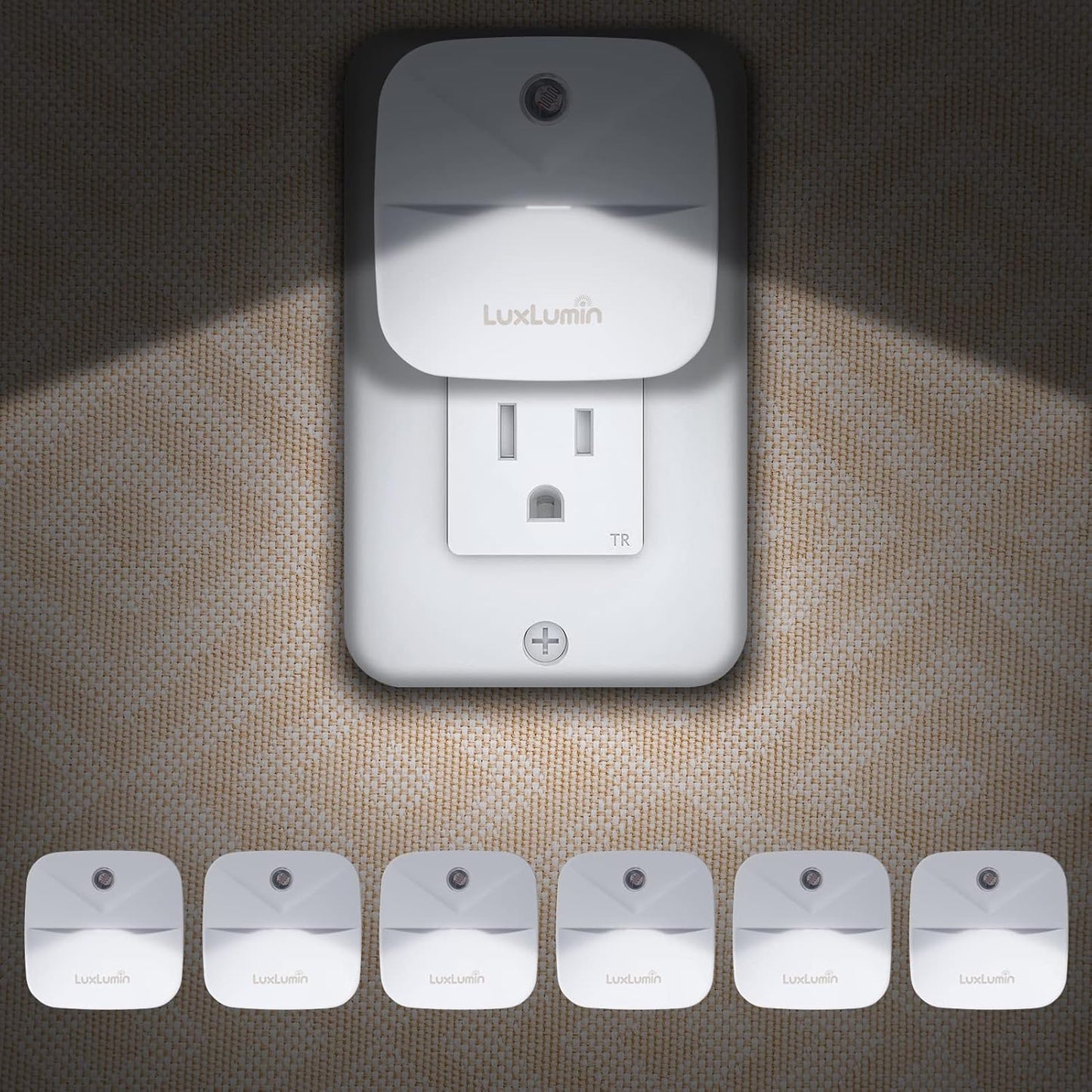 LED_Night_Lights_Plug_into_Wall_with_Dusk-to-Dawn_Sensor,_Automatically_Turn_on_and_Off,Night_Light_for_Kids,Bedroom,Bathroom,Stairs,_White,_6_Packs