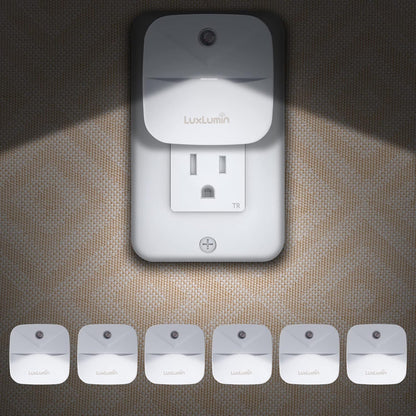 LED_Night_Lights_Plug_into_Wall_with_Dusk-to-Dawn_Sensor,_Automatically_Turn_on_and_Off,Night_Light_for_Kids,Bedroom,Bathroom,Stairs,_White,_6_Packs
