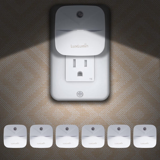 LED_Night_Lights_Plug_into_Wall_with_Dusk-to-Dawn_Sensor,_Automatically_Turn_on_and_Off,Night_Light_for_Kids,Bedroom,Bathroom,Stairs,_White,_6_Packs