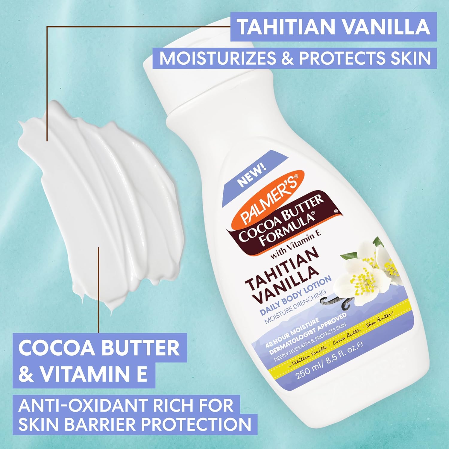 Palmer's_Cocoa_Butter_Formula_Tahitian_Vanilla_Body_Lotion,_8.5_Oz,_Daily_Moisturizing_Lotion_for_Dry_Skin_with_Shea_Butter_&_Vitamin_E,_Hydrates_&_Protects,_Helps_Provide_48-Hour_Deep_Moisture