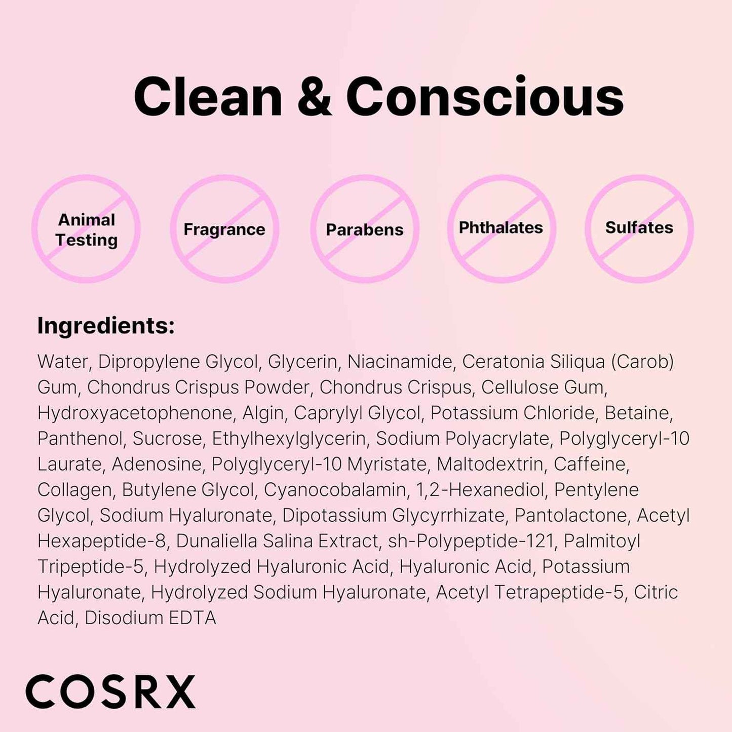 COSRX Pink Collagen Lifting Glow Hydrogel Face Masks Skincare, Collagen Face Mask, Travel Essentials, Overnight Face Mask, Korean SkinCare