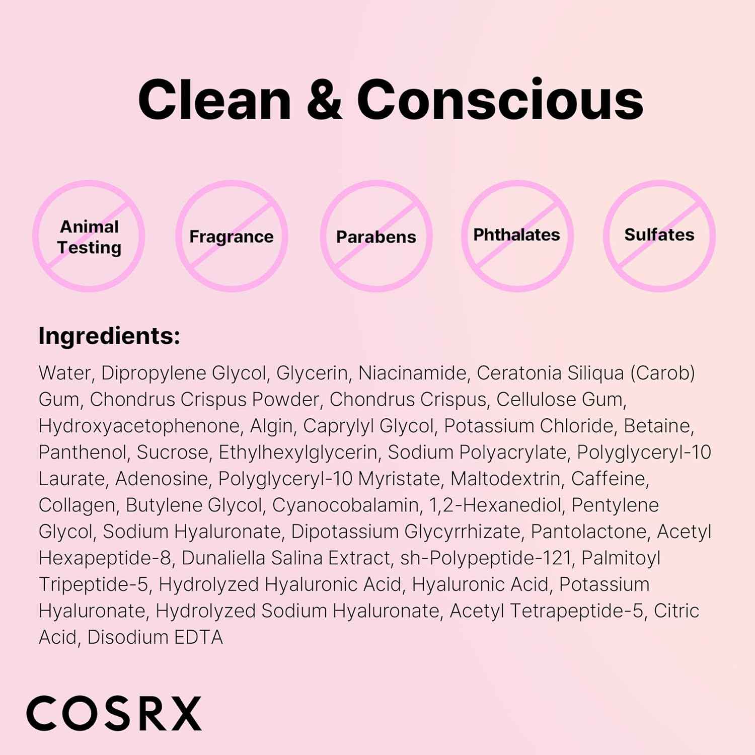COSRX Pink Collagen Lifting Glow Hydrogel Face Masks Skincare, Collagen Face Mask, Travel Essentials, Overnight Face Mask, Korean SkinCare