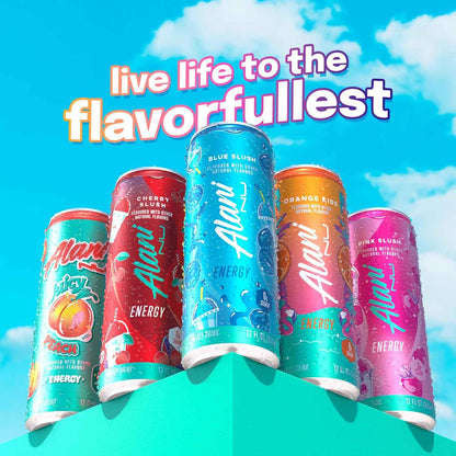 Alani Nu Cotton Candy Sugar Free Energy Drink (Pack of 12)