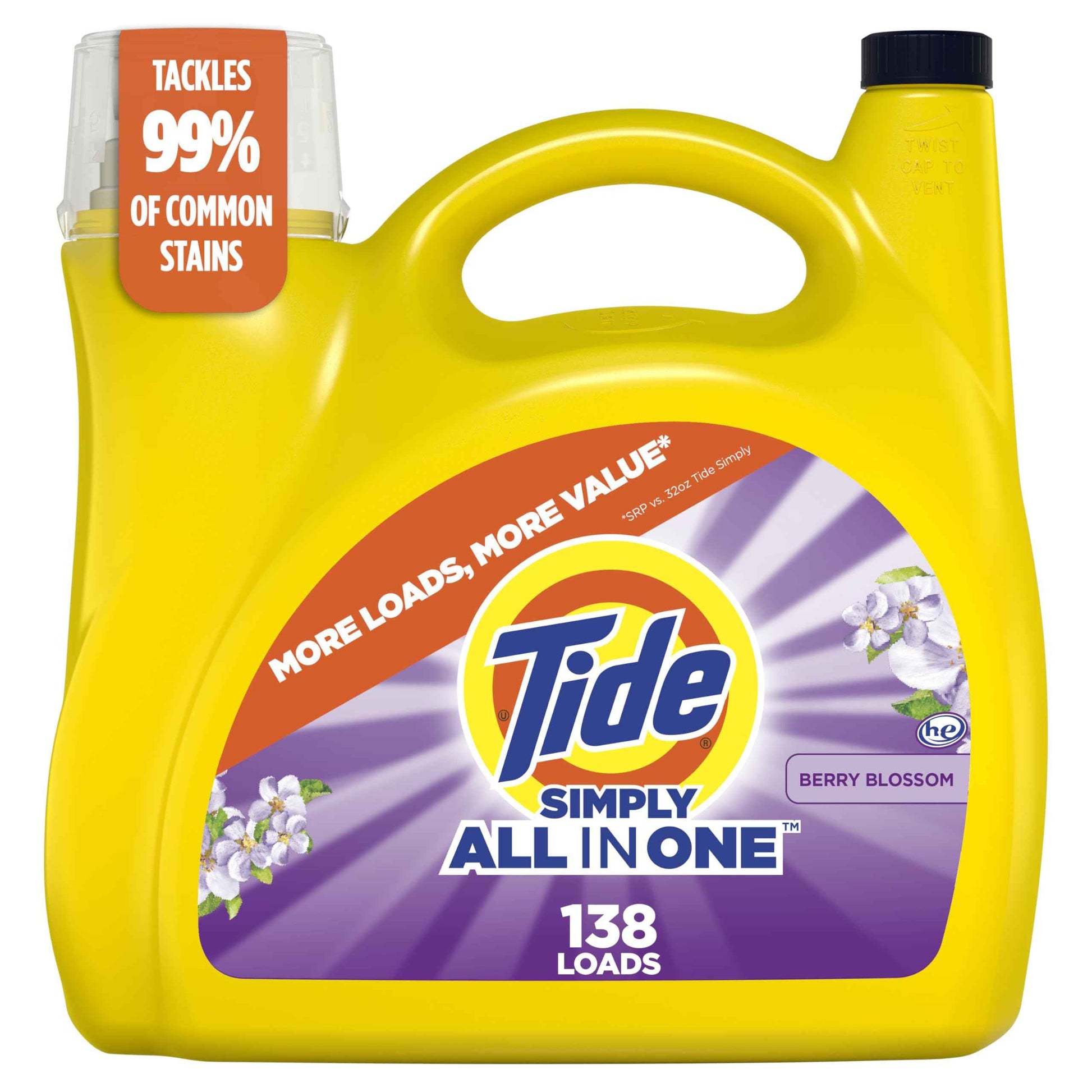 Tide Simply All-In-One Liquid Laundry Detergent
