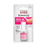 KISS Powerflex, Nail Glue for Press On Nails, Nail Bond, Includes 5g Brush-on Glue