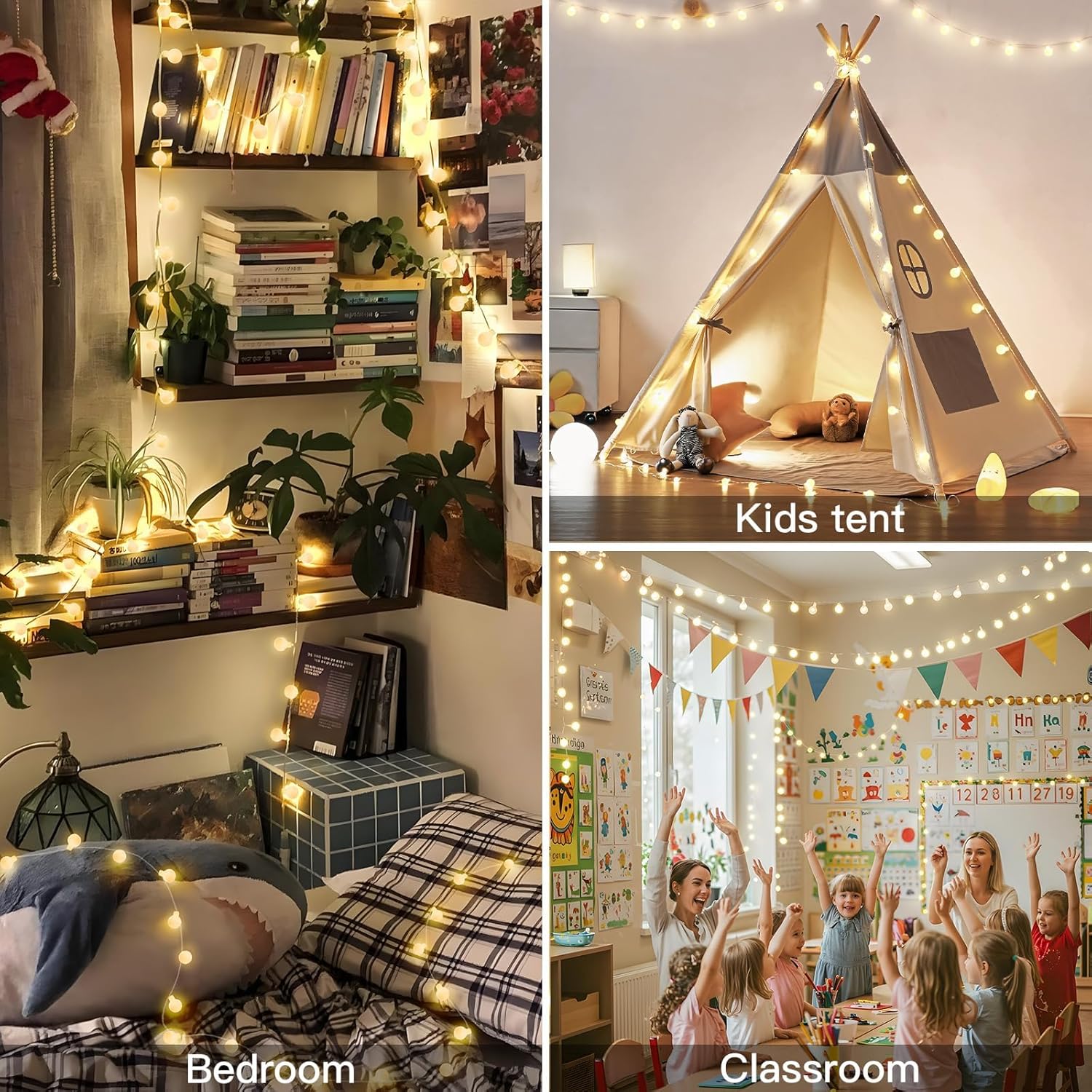 suddus_String_Lights_for_Bedroom,_33ft_100_Led_Connectable_Globe_String_Lights_Indoor,_Hanging_Fairy_Lights_Plug_in_with_Remote_for_Classroom,_Room,_Dorm,_Outdoor,_Christmas_Tree_Decor,_Warm_White