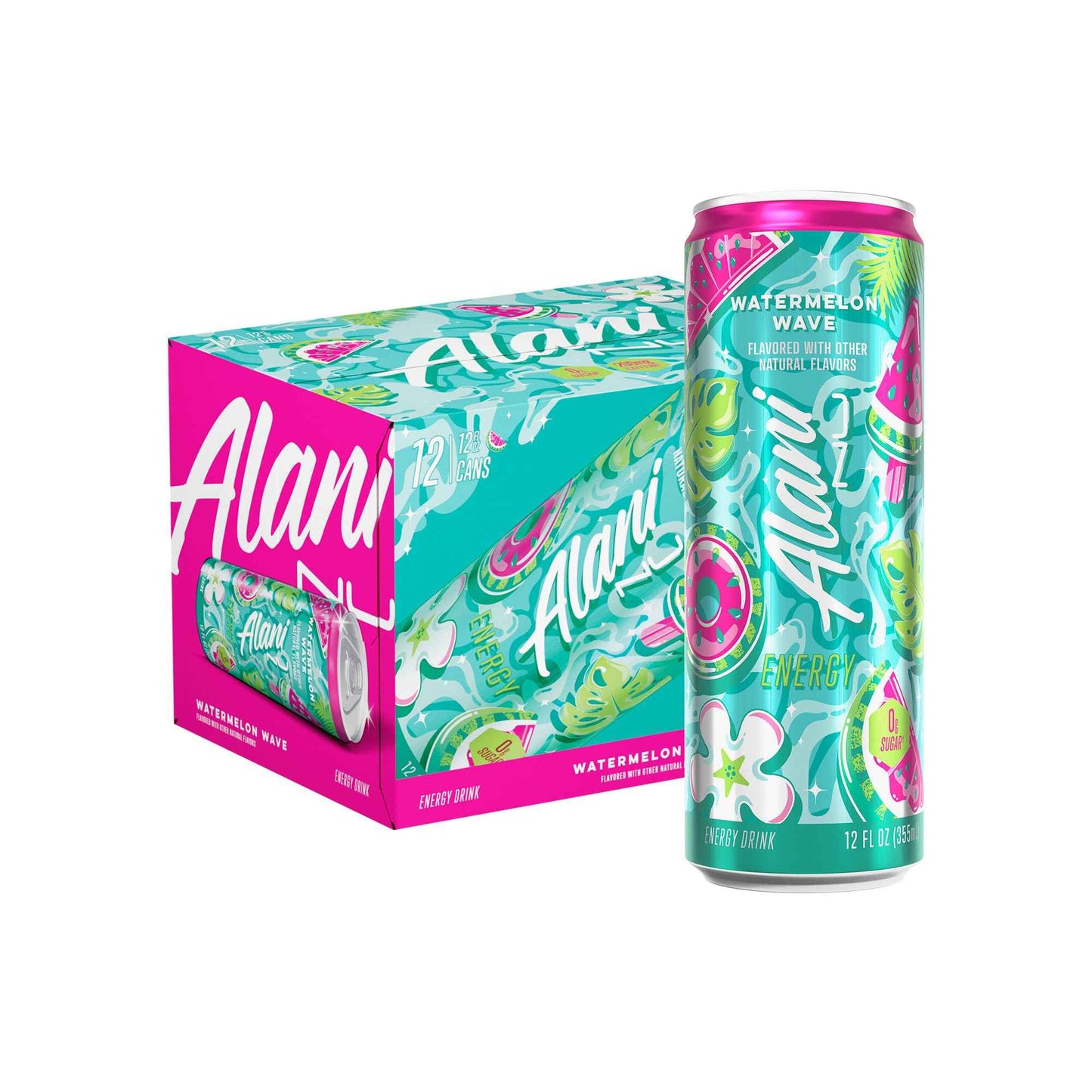 Alani Nu, Sugar Free, Low Calorie Energy Drinks, 200mg Caffeine, Biotin, B Vitamins, Zero Sugar, 10 Calories