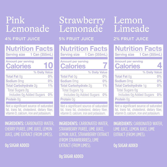 Spindrift Flavor Variety,12 Fl Oz