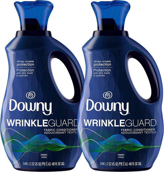 Downy WrinkleGuard Liquid Fabric Softener and Conditioner, Fresh