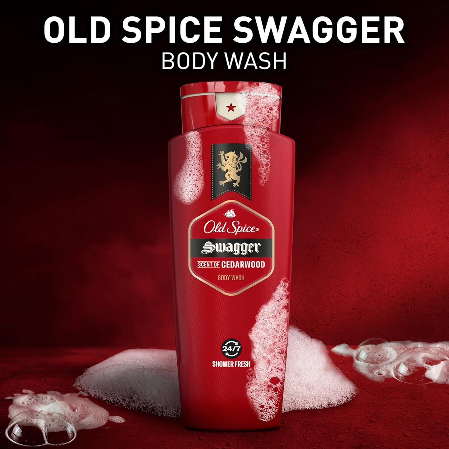 Old_Spice_Refreshing_Body_Wash_for_Men,_3X_Defense,_24/7_Shower_Fresh_with_Long_Lasting_Scent,_Red_Collection,_Swagger_with_Cedarwood_Scent,_24_oz_(Pack_of_4)