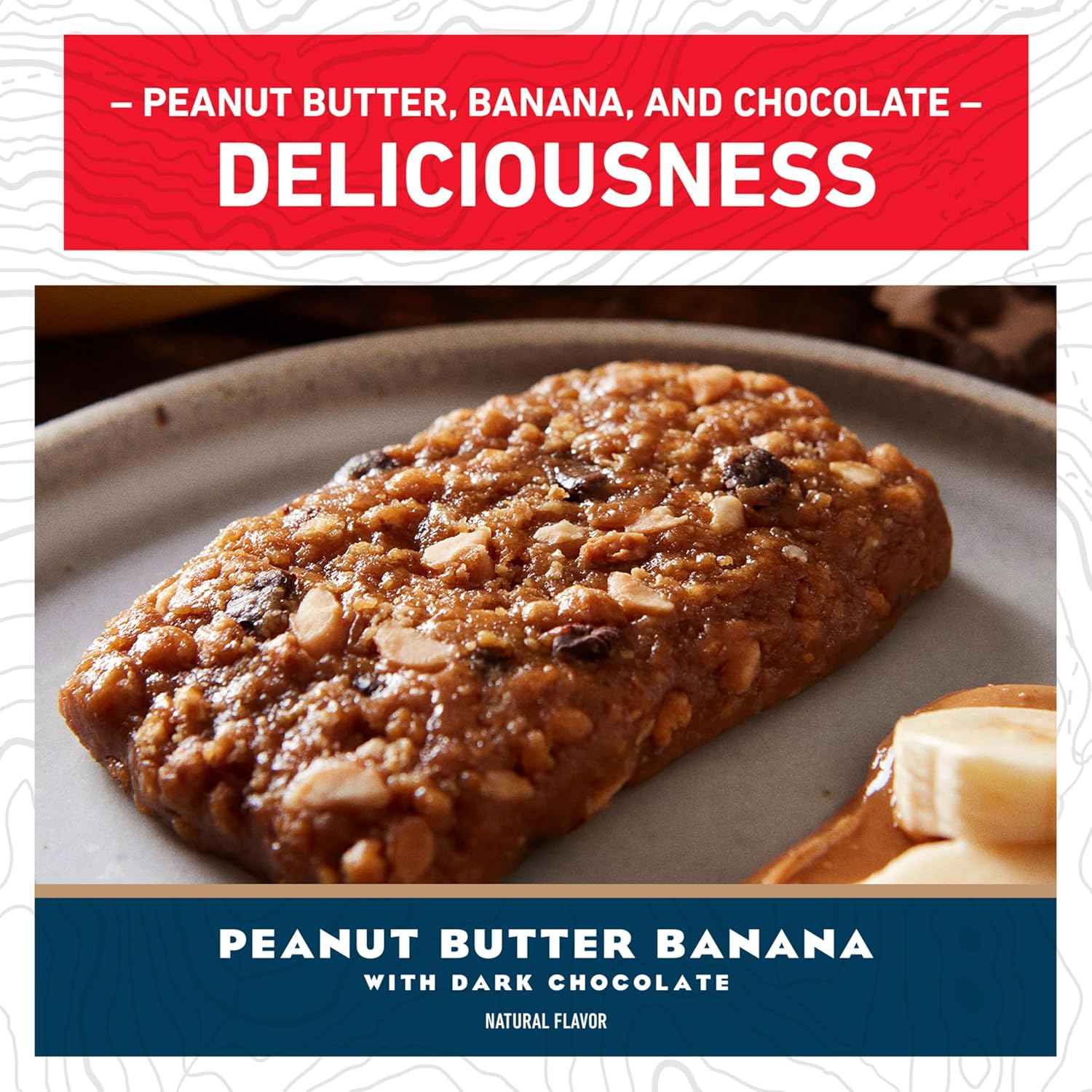 CLIF BAR - Energy Protein Bars - Peanut Butter Banana with Dark Chocolate - Made with Organic Oats - Energy Bars - Non-GMO