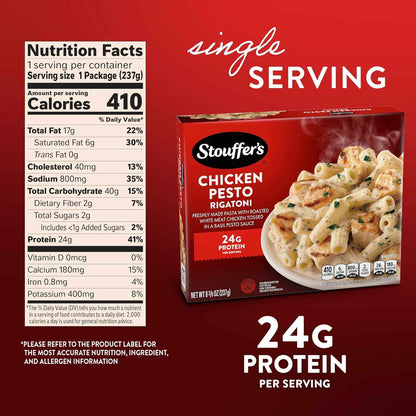 Stouffer's Rigatoni with Chicken Pesto Frozen Meal