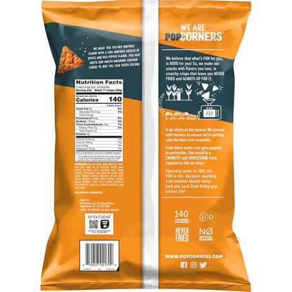 PopCorners Popped Corn Snack Chips, Spicy Queso, 5 Oz
