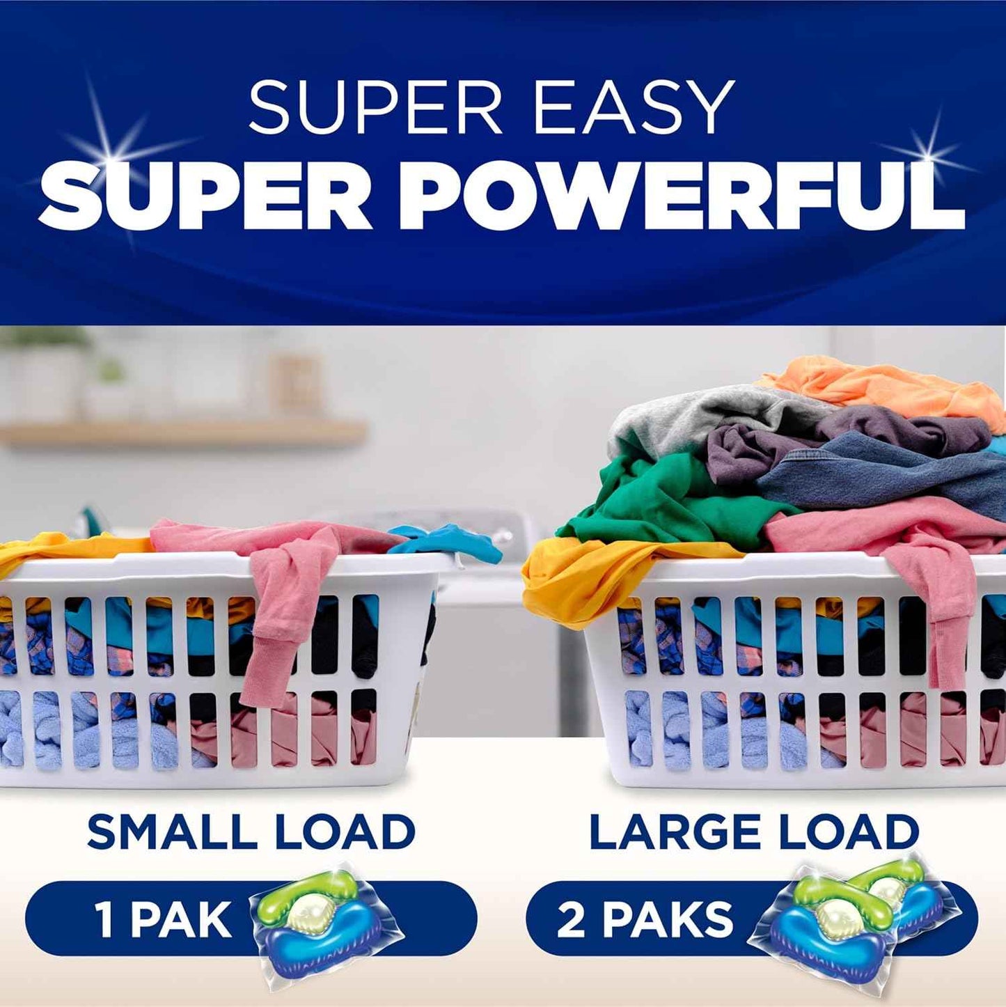 Arm & Hammer Plus OxiClean 5-in-1 Laundry Detergent Power Paks
