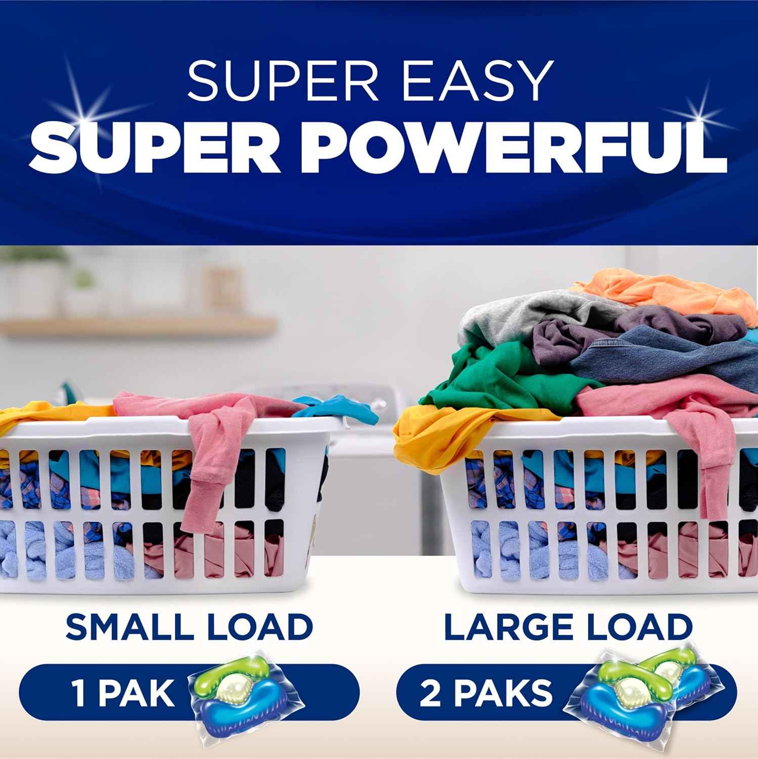 Arm & Hammer Plus OxiClean 5-in-1 Laundry Detergent Power Paks