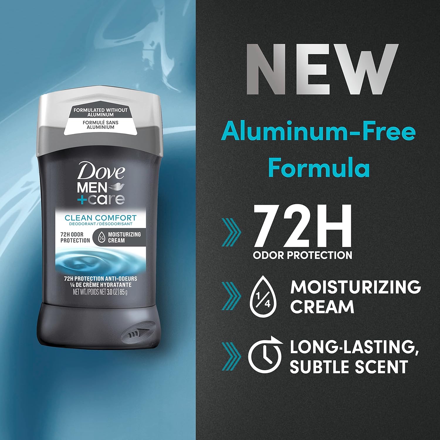 Dove_Men+Care_Deodorant_Stick_Aluminum-free_formula_with_48-Hour_Protection_Clean_Comfort_Deodorant_for_men_with_Vitamin_E_and_Triple_Action_Moisturizer,_3_Ounce_(Pack_of_1)