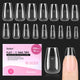 1-5-Short Coffin 320pcs (Flat-X Nail Tips)