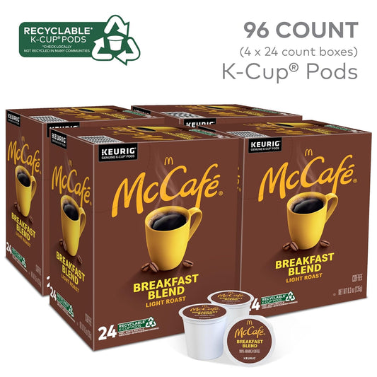 McCafe_Breakfast_Blend_Coffee,_Keurig_Single_Serve_Keurig_K-Cup_Pods,_Light_Roast,_96_Count_(4_Packs_of_24)