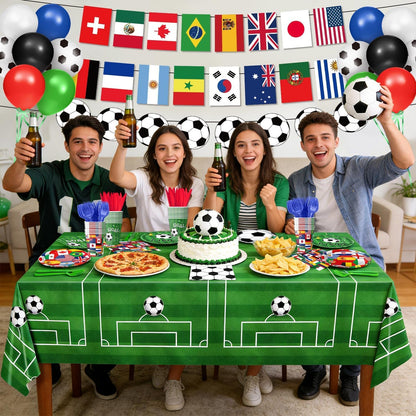 Soccer_Birthday_Party_Decorations_Includes_Plates,_Napkins,_Cups,_Banner,_Hanging_Swirls,_Tablecloths,_Balloons,_Cupcake_Toppers_for_2026_Soccer_Party_Decorations,_Serves_24