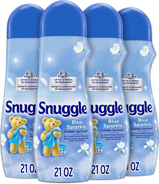 Snuggle In Wash Scent Booster, Laundry Beads for Long-Lasting Freshness, Fragrance Enhancer for Clothes, Bedding & Activewear, HE Safe