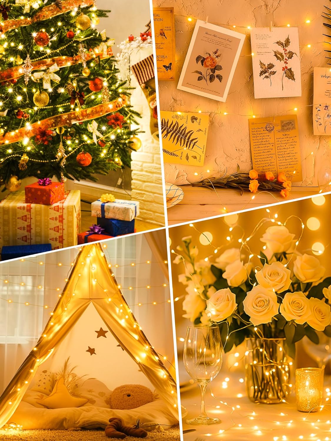 btfarm_4_Pack_Fairy_Lights_Battery_Operated_with_Timer,_16.4_FT_50_LED_Silver_Wire_Twinkle_String_Lights_8_Modes_Dimmable_Waterproof_for_Indoor_Christmas_Bedroom_Wedding_Decorations,_Warm_White